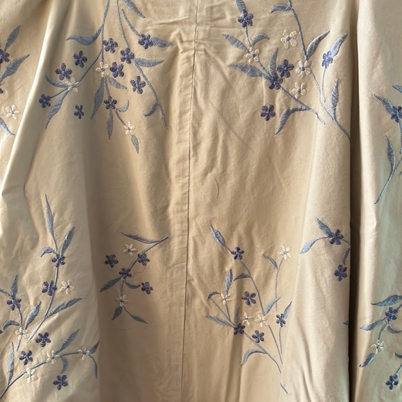 Covington embroidered cotton skirt - Picture 8 of 16